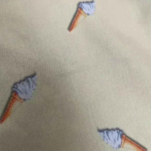 Mosmann Australia Swim Trunks Size Large 8" All Over Print Ice Cream Stretch - Picture 3 of 11